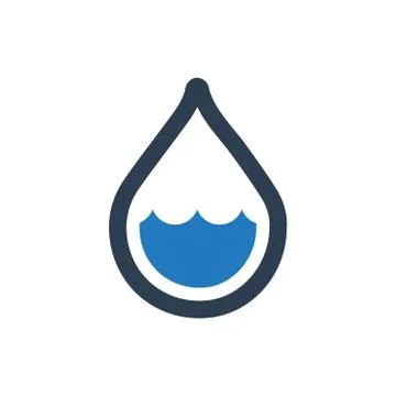 Low Rain Icon Stock Illustration