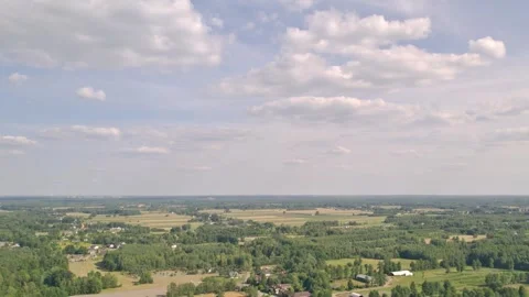 Low retention in Poland, drone 4k 60p Stock Footage 280199997
