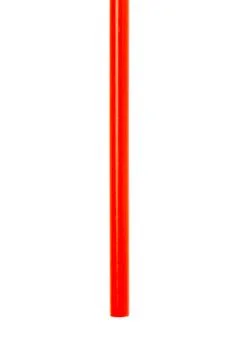 Low section of a red color crayon Stock Photos