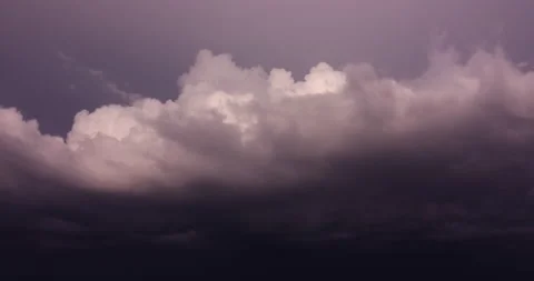 Low Storm Clouds at Dusk (2160p 29.97) Stock Footage 167245089