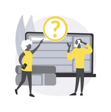 Low-technical communication abstract concept vector illustration. Stock Illustration