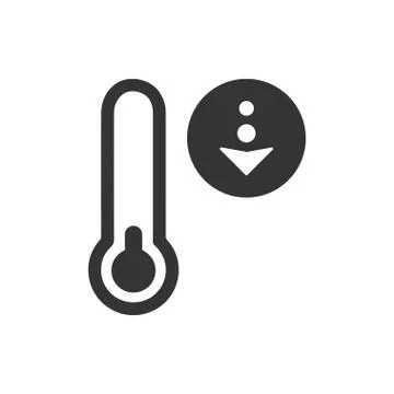 Low Temperature Icon Stock Illustration
