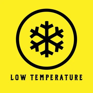 Low Temperature Symbol Stock Illustration