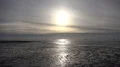 Low tide North Sea coast mudflats at golden hour sunset 4k or 4k+ Resolution