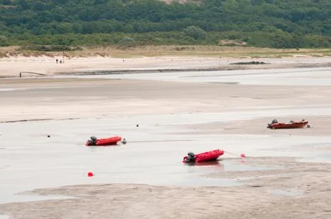 Low tide Stock-Fotos