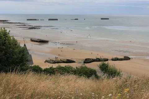 Low tide Stock Photos