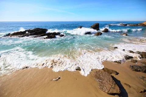 Low tide Stock Photos