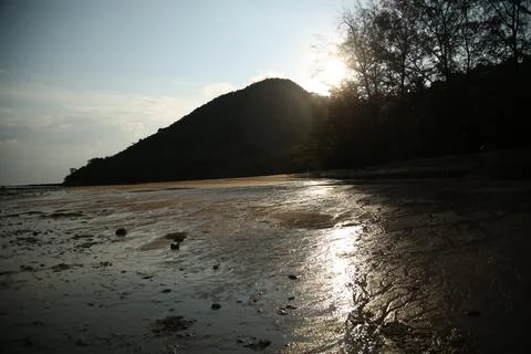 Low tide Stock Photos