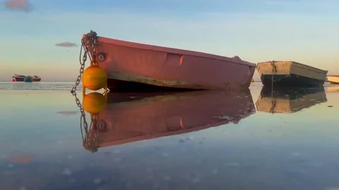 Low tide senity 2 Stock Footage 233644317