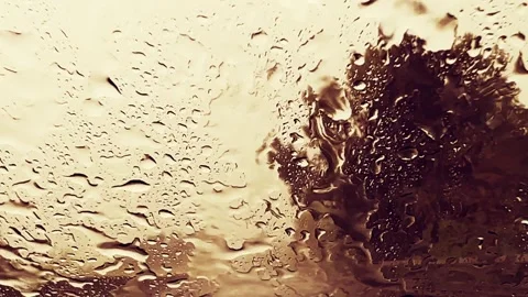 Low visibility for raindrops on windscreen while driving Vídeos de archivo 278848391