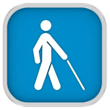 Low vision access sign Stock-Fotos