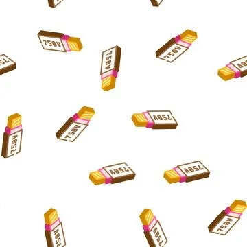 Low voltage cables isometric icon seamless pattern Stock Illustration
