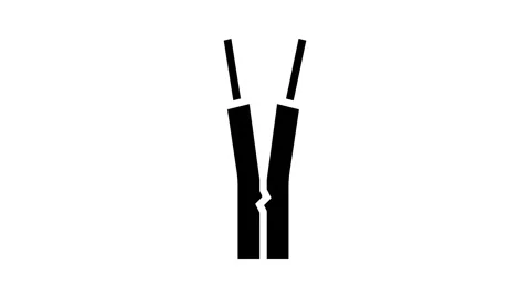 Low voltage wire cable glyph icon animation Stock Footage 326158394
