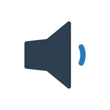 Low volume icon Illustrazione stock