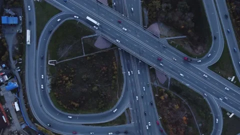 For a low-water bridge over which cars travel in both directions Video stock 163992042