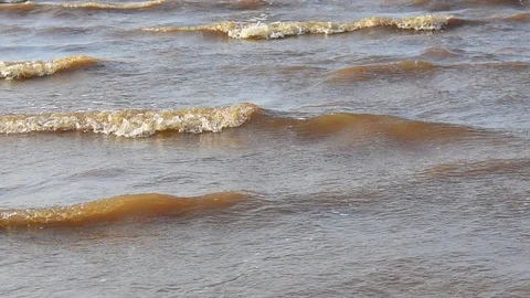 Low waves Stock Footage 108764371