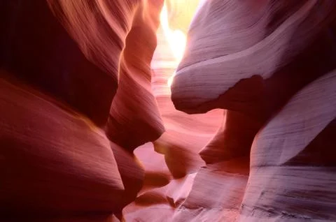 Lower Antelope Canyon in Page Stock Photos