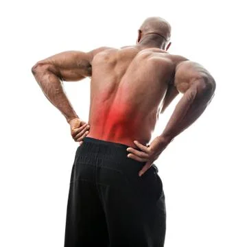 Lower Back Pain Stock Photos