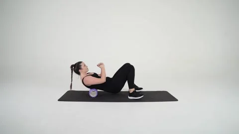 Lower Back Roll Stock Footage 314192522