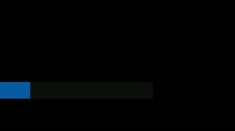 Lower blue black+alpha Stock Footage 10913293