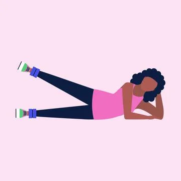 Lower Body workout Ilustración de archivo