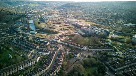 Lower Bristol Road, New Developments Stock Photos