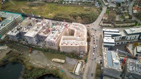 Lower Bristol Road, New Developments. Stock Photos