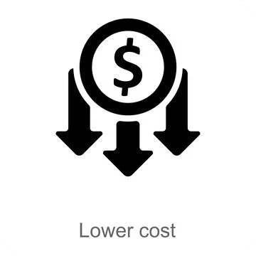 Lower Cost Stock Illustration