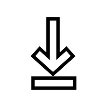 Lower the Current Layer to The Bottom Icon Stock Illustration