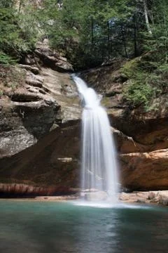 Lower Falls hocking hills Stock Photos