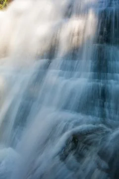 Lower Falls, Robert E Treman State Park, New York Stock Photos