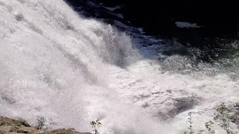 Lower Falls slo mo Video stock 132889707