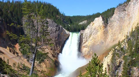 Lower Falls of the Yellowstone 動画素材 26081450