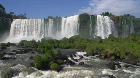 Lower Iguacu Falls Stock Footage 73228902