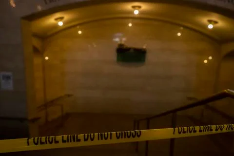 Lower Level Of Grand Central Terminal Closed Stock Photos