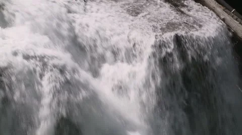 Lower Lewis Falls 03 Stock Footage 7697091