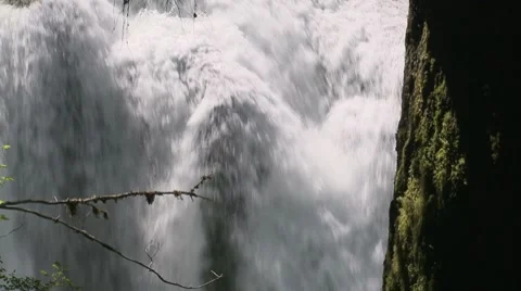 Lower Lewis Falls 04 Stock Footage 7698995