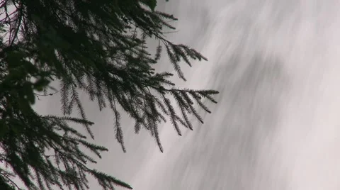 Lower Lewis Falls 12 Stock Footage 7715850