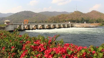 Lower Mae Ping Dam in Tak province,Thailand 库存影片 85965878