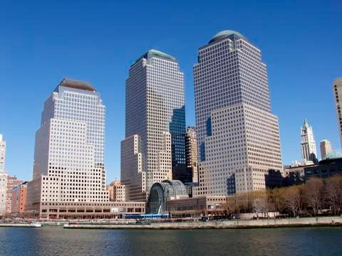 Lower manhattan buildings Foto stock