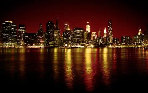 Lower manhattan Foto stock