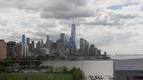 Lower Manhattan skyline Stock-Footage 316338473