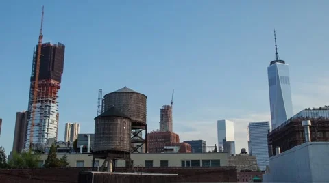 Lower Manhattan Timelapse Vidéo 59946478