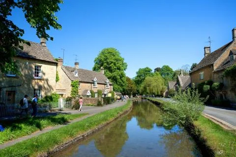 Lower slaughter Stock Photos