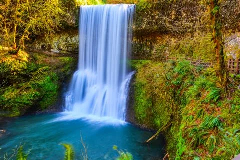 Lower South Falls Stock Photos