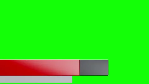 Lower third 3d animation header bars Stock Footage 323804914