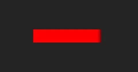 Lower Third abstract illustration in high resolution. Modern design in red .. Stock Illustration