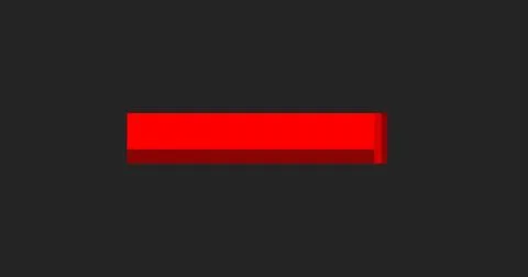Lower Third abstract illustration in high resolution. Modern design in red .. Stock Illustration