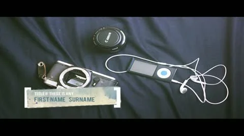 Lower Third Stock After Effects