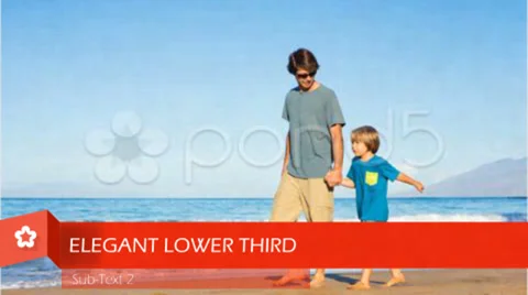 Lower Third After Effects stock